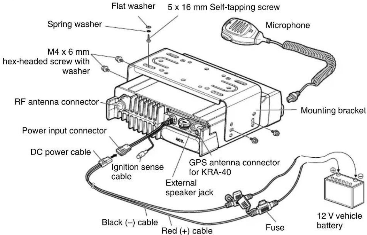 KENWOOD NX5900B - CAUTION - 1