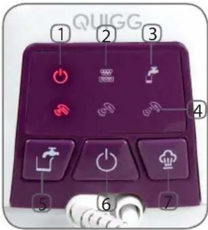 QUIGG SG4A6007 - Dampfbügelstation - 1