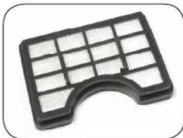 QUIGG VC14 - Nettovez le filtré à air ou le filtré HEPA - 1