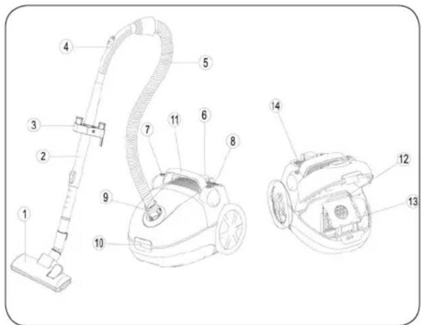 QUIGG VC14 - VUE DÉTAILLée - 1