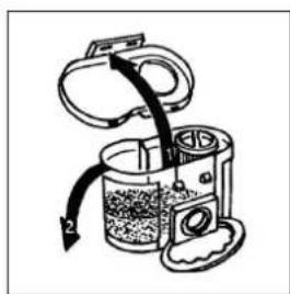 QUIGG Topo Vivo - Remove the dust box - 2