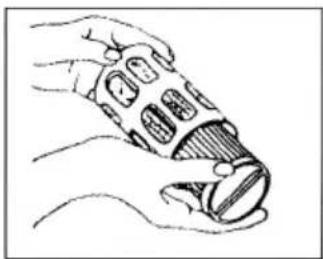 QUIGG Topo 1600 - Pulire il filtr del contentatore della polvere - 1