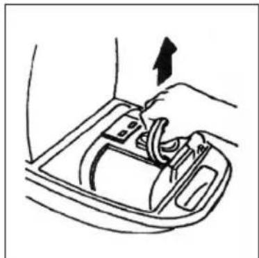 QUIGG Topo 1600 - Remove the dust box - 1