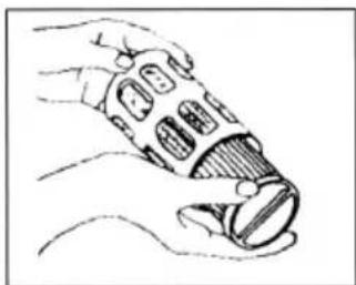 QUIGG Topo 1600 - Rengor stovbeholderens filter - 1