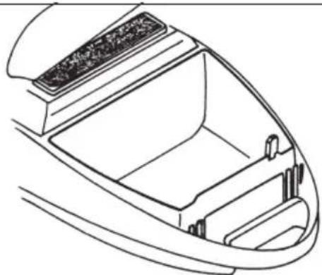 QUIGG Topo 1600 - Changing the motor protection filter - 1