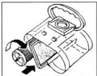 QUIGG Topo 1600 - Mesh-filter Gaze-filter - 2