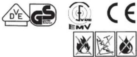 QUIGG Topo 1600 - Veiligheidsmaatregelen en waarschuwingen - 1