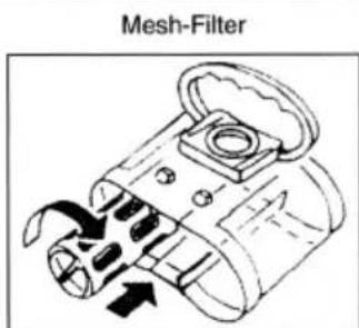 QUIGG Topo 1600 - Filter des Staubbehalters reinigen - 2
