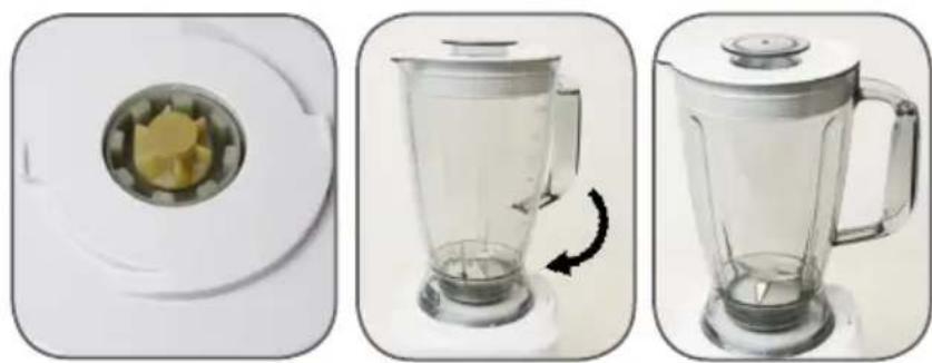QUIGG KR7 - BLENDER (EN OPTION, COMMANDE VIA WEBSHOP CF. PAGE 14) - 1