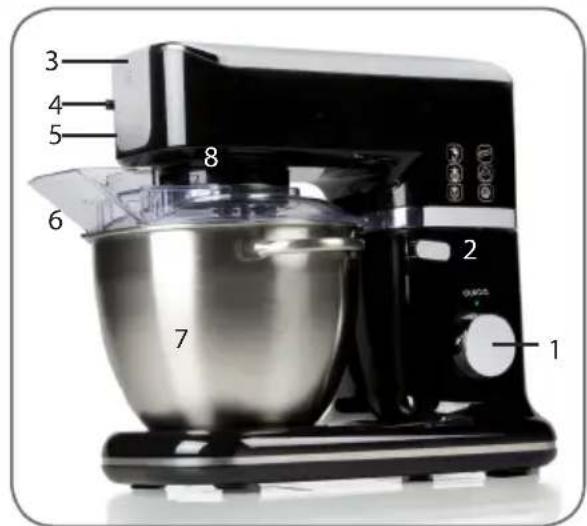 QUIGG KR5A - ONDERDELEN - 1