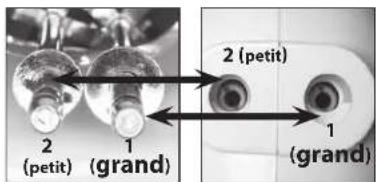 QUIGG GTHM05 - Remarque! il existe un fouet / un malaxeur gauche et un fouet / malaxer droit. - 1