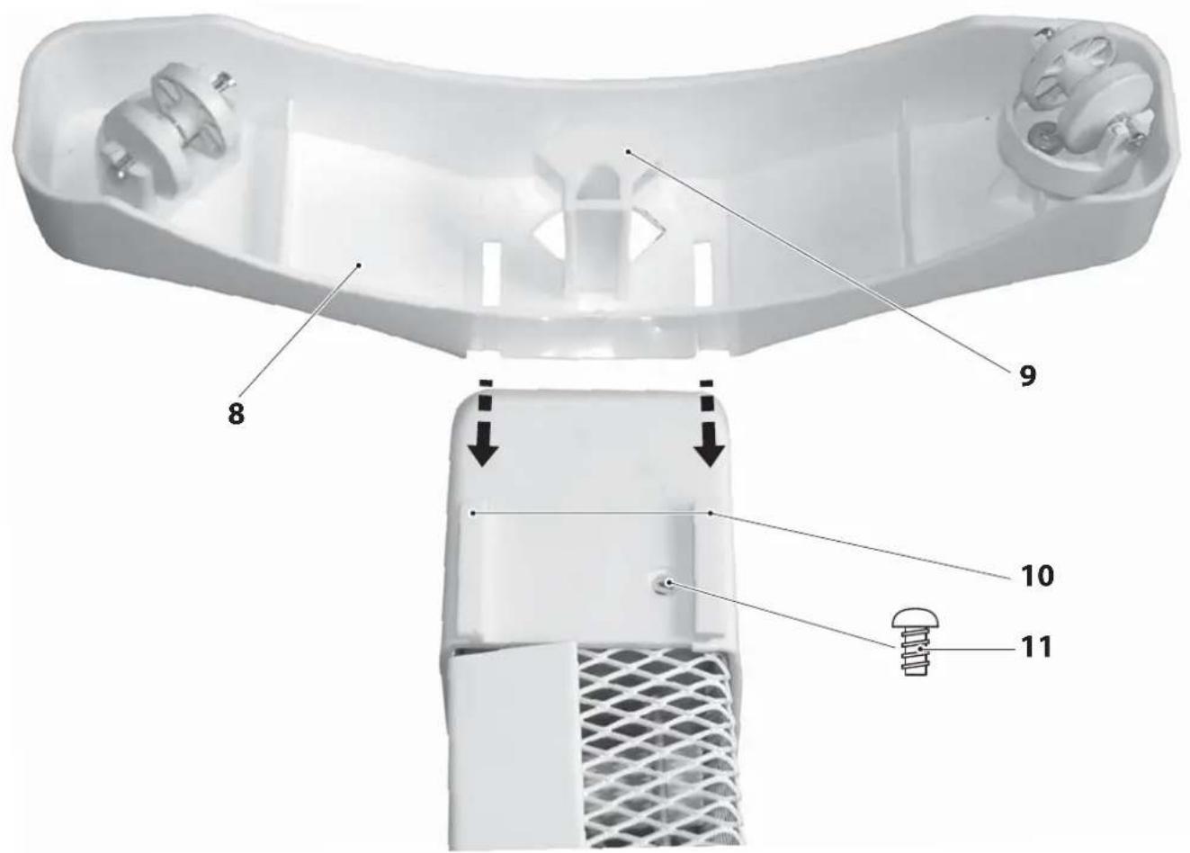 QUIGG GTGH02 - Montage posé au sol - 2