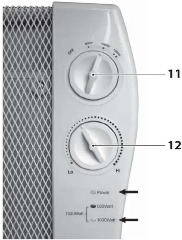 QUIGG GTGH02 - Verwarmingstrap II (1000 W) - 2