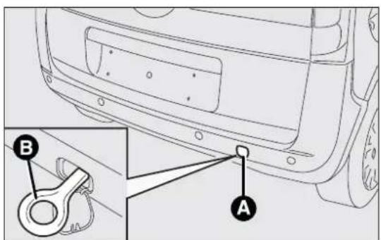 FIAT Qubo (2016) - ACCROCHAGEDEL'ANNEAUBE REMORQUAGE - 1