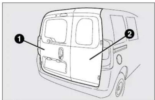 FIAT Qubo (2016) - PORTESARRIÈREÀDEUXBATTANTS - 1