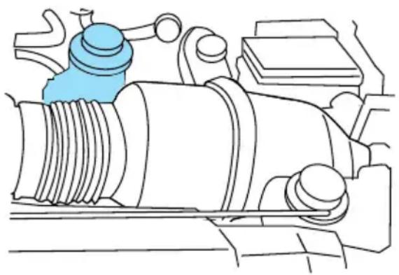 Lincoln Navigator (1999) - VÉRIFICATION ET APPOINT DU LIQUIDE DE DIRECTION ASSISTÉE - 1