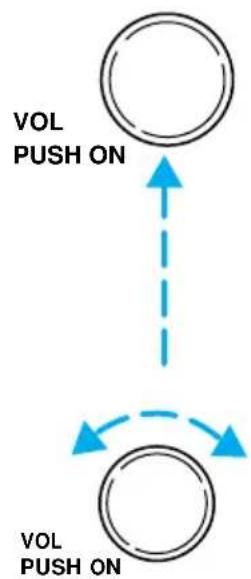 Lincoln Navigator (1999) - Bouton marche-arrêt et commande de volume - 1