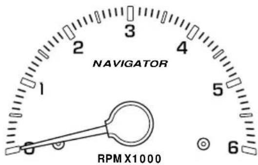 Lincoln Navigator (1999) - Compte-tours - 1