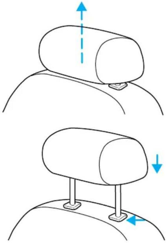 Lincoln Navigator (1999) - Appuie-tête réglables (selon l'equipement) - 1