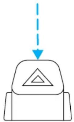 Lincoln Navigator (1999) - COMMANDE DES FEUX DE DÉTRESSE - 1