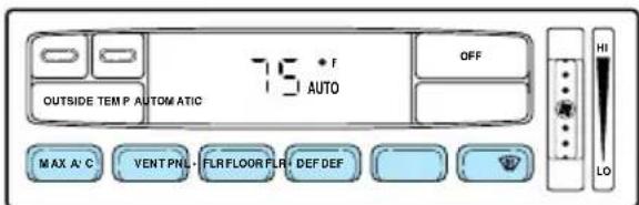 Lincoln Navigator (1999) - Commandes manuelles - 1