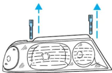 Lincoln Navigator (2001) - Replacement des ampôules de phare - 1