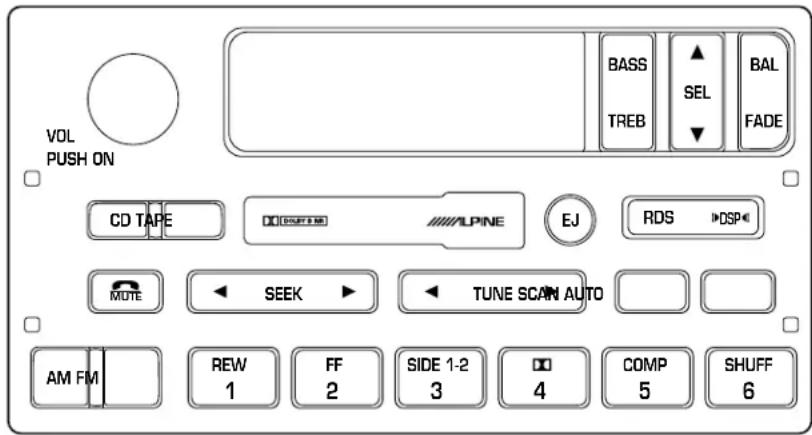 Lincoln Navigator (2001) - ChaineaudioAlpine®avecradioAM/FMstereo,lecteurcdassettes(compatiblavevecchargeurdedisquescompacts) - 1
