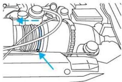 Lincoln Navigator (2001) - Changement de I'element filtrant du filtré à air - 1