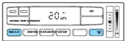 Lincoln Navigator (2001) - Conversiondelatempérature - 1