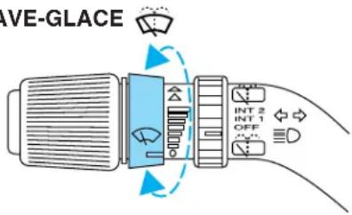 Lincoln Navigator (2001) - COMMANDES D'ESSUIE-GLACE/LAVE-GLACE - 1