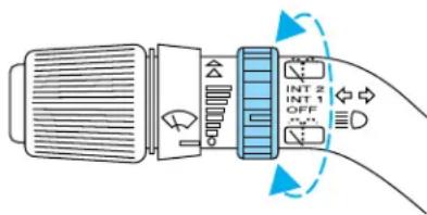 Lincoln Navigator (2001) - Commandes d'essuie-glace/lave-glace arrêté - 1