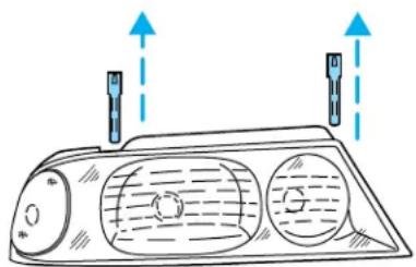 Lincoln Navigator (2001) - Remplacementdesampoulesdesfeuxdestationnementetdes clignotants - 1