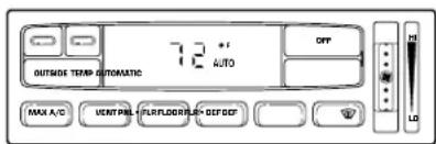 Lincoln Navigator (2001) - Régulation électronique de la température (EATC) - 1