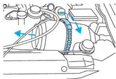 Lincoln Navigator (2001) - Changement de I'element filtrant du filtré à air - 2