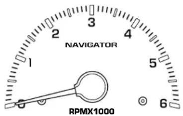 Lincoln Navigator (2001) - Compte-tours - 1