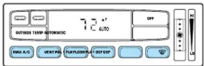 Lincoln Navigator (2001) - Commandesmanuelles - 1