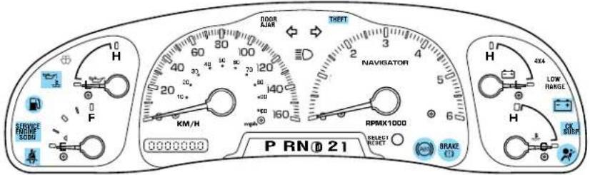 Lincoln Navigator (2001) - Démarrage - 1