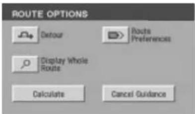 Lincoln Navigator (2004) - Modification ou annulation d'un itinéraire - 1