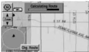 Lincoln Navigator (2004) - Selection d'un critère d'itinéraire - 1