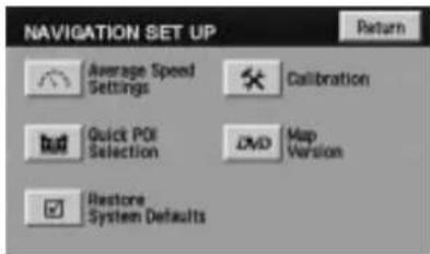 Lincoln Navigator (2004) - Configuration de la navigation - 1