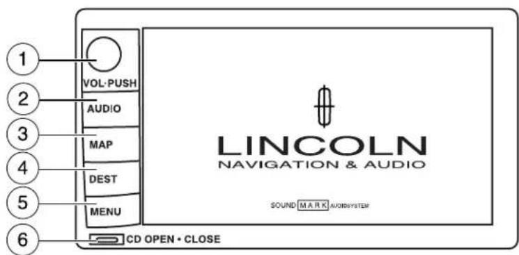 Lincoln Navigator (2004) - DISPOSITIF D'AIDE À LA NAVIGATION LINCOLN (SELON L'ÉQUIPEMENT) - 1