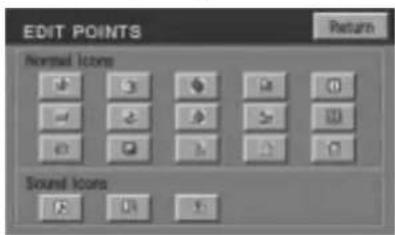 Lincoln Navigator (2004) - Selection d'un pictogramme depuis la liste de pictogrammes - 1