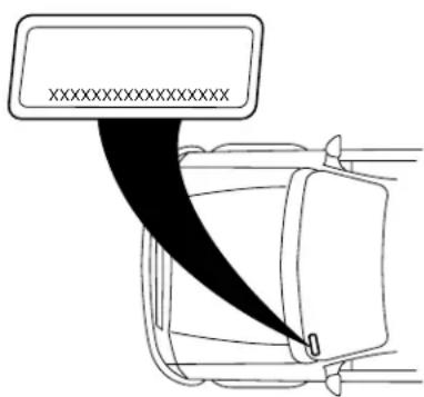 Lincoln Navigator (2004) - Numéro d'identification du vehicule (NIV) - 1