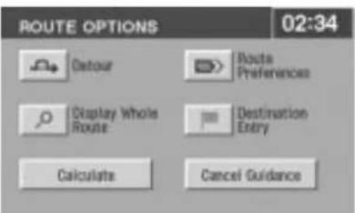 Lincoln Navigator (2004) - Options d'itinéraire - 1