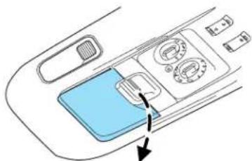 Lincoln Navigator (2004) - Compartment de rangement avant et miroir panoramicque (selon l'équipement) - 3