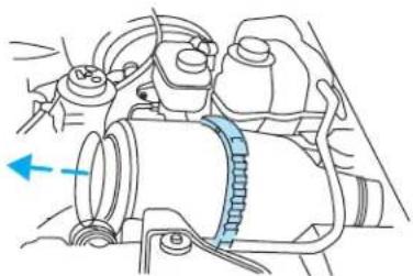 Lincoln Navigator (2004) - Remplacement de I'element filtrant du filtré à air - 2