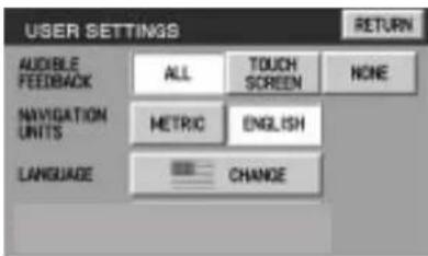 Lincoln Navigator (2004) - Configuration du dispositif d'aide à la navigation - 1