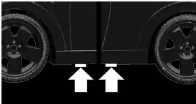 MINI 3 door (2016) - Prises pour cric - 1