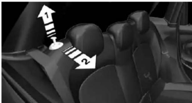 MINI 3 door (2016) - Rabattre les dossiers des sièges arrêté - 1