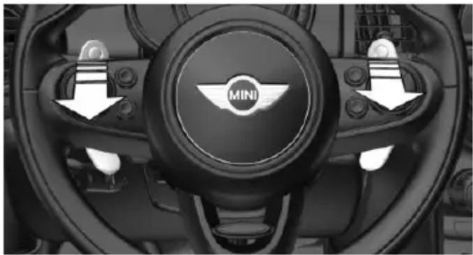 MINI 3 door (2016) - Palettes de commande pour boîte à vitesses automatique sport - 1